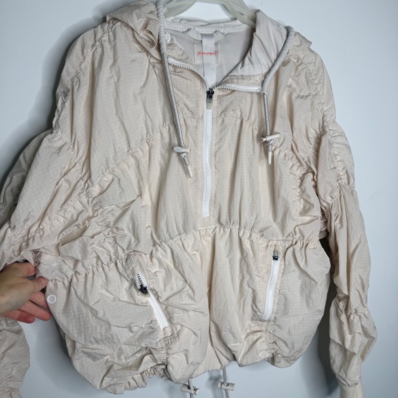 M23 FP MOVEMENT light packer hike pullover jacket in bleached clay Sz S - Picture 7 of 11